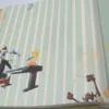 AdaWall Ada Kids 8936-2 Duvar Kağıdı Yeşil Bugs Bunny
