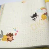 AdaWall Ada Kids 8939-1 Duvar Kağıdı Beyaz Puantiyeli Çizgi Karakterli