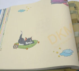 AdaWall Ada Kids 8941-1 Duvar Kağıdı Krem Tom Ve Jerry