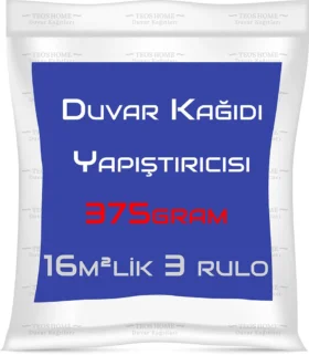 375gram Duvar Kağıdı Yapıştırıcısı (Tutkalı) - (Partiküllü)