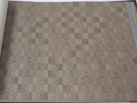 AdaWall Beta 1103-5 Duvar Kağıdı Kahverengi Geometrik Desenli