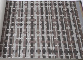 AdaWall Beta 1105-6 Duvar Kağıdı Koyu Kahve Kendinden Desenli