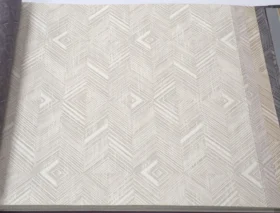 AdaWall Beta 1107-1 Duvar Kağıdı Açık Bej Geometrik Desenli Çizgili