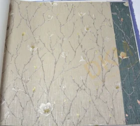 AdaWall Seven 7800-3 Duvar Kağıdı Bej Çiçek Desenli