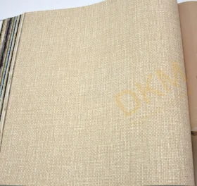 AdaWall Seven 7801-5 Duvar Kağıdı Açık Krem Simli Hasır Desenli