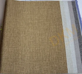 AdaWall Seven 7801-6 Duvar Kağıdı Kahverengi Simli Hasır Desenli