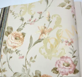 AdaWall Seven 7803-1 Duvar Kağıdı Krem Çiçek Desenli