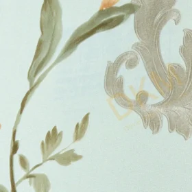 Alternative view of AdaWall Seven 7803-2 Duvar Kağıdı Açık Mavi Çiçek Desenli