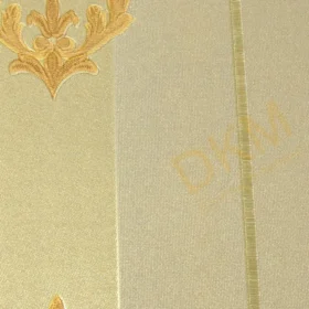 Alternative view of AdaWall Seven 7804-4 Duvar Kağıdı Koyu Bej Damask Desen Çizgili