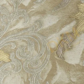 Alternative view of AdaWall Seven 7805-3 Duvar Kağıdı Bej Simli Çiçek Desenli