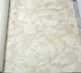 AdaWall Seven 7806-1 Duvar Kağıdı Açık Krem Simli Kumaş Desenli