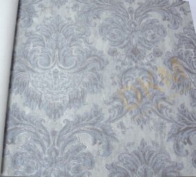 AdaWall Seven 7807-2 Duvar Kağıdı Mavi Damask Desen