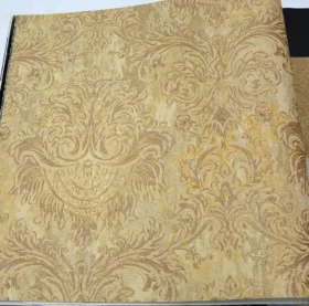 AdaWall Seven 7807-3 Duvar Kağıdı Açık Kahve Damask Desen