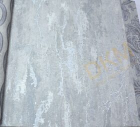 AdaWall Seven 7809-2 Duvar Kağıdı Açık Mavi Simli Eskitme Desen