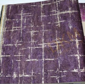 AdaWall Seven 7813-7 Duvar Kağıdı Koyu Mor Kendinden Desenli