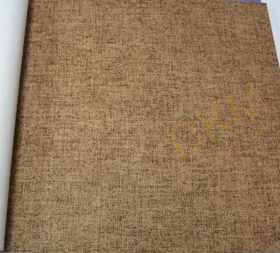 AdaWall Seven 7816-10 Duvar Kağıdı Kahverengi Simli Hasır Desenli