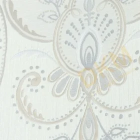 Alternative view of AdaWall Tropicano 9901-1 Duvar Kağıdı Beyaz Damask Desen