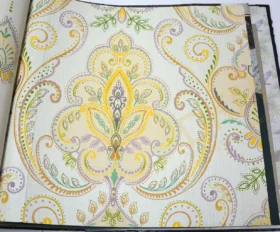 AdaWall Tropicano 9901-4 Duvar Kağıdı Gri Damask Desen