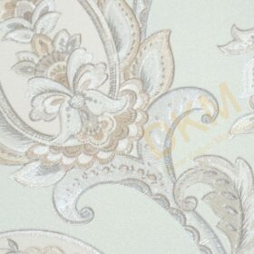 Alternative view of AdaWall Tropicano 9903-2 Duvar Kağıdı Yeşil Simli Vintage