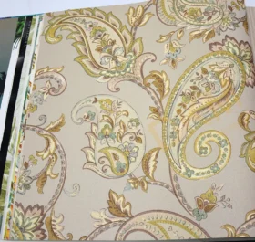 AdaWall Tropicano 9903-3 Duvar Kağıdı Gri Simli Vintage