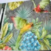 AdaWall Tropicano 9905-4 Duvar Kağıdı Gri Yaprak Desenli Tropikal
