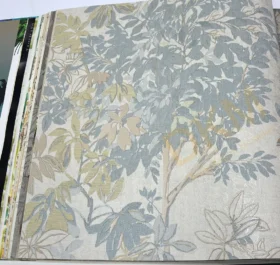 AdaWall Tropicano 9907-3 Duvar Kağıdı Bej Yaprak Desenli