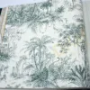 AdaWall Tropicano 9909-3 Duvar Kağıdı Yeşil Ağaç Desenli Tropikal