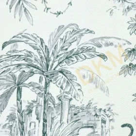 Alternative view of AdaWall Tropicano 9909-3 Duvar Kağıdı Yeşil Ağaç Desenli Tropikal