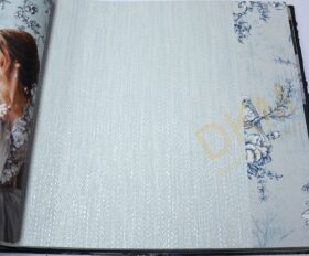 AdaWall Tropicano 9910-3 Duvar Kağıdı Mavi Kendinden Desenli