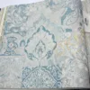 AdaWall Tropicano 9911-5 Duvar Kağıdı Mavi Damask Desen Modern