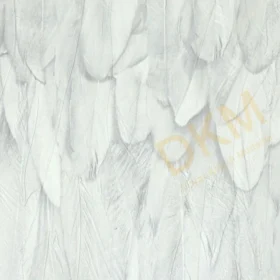 Alternative view of AdaWall Tropicano 9913-1 Duvar Kağıdı Beyaz Kuş Tüyü Desen