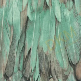 Alternative view of AdaWall Tropicano 9913-4 Duvar Kağıdı Yeşil Kuş Tüyü Desen