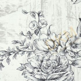 Alternative view of AdaWall Tropicano 9914-1 Duvar Kağıdı Beyaz Çiçek Desenli