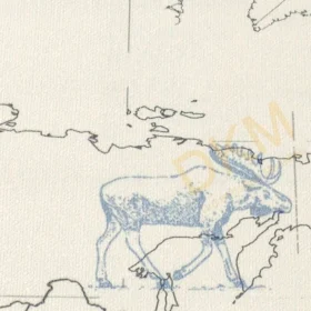 Alternative view of DecoWall Deco Junior 1205-01 harita Duvar Kağıdı