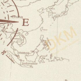 Alternative view of DecoWall Deco Junior 1207-02 harita Duvar Kağıdı