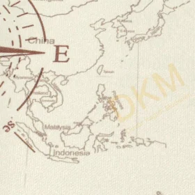 Alternative view of DecoWall Deco Junior 1207-02 harita Duvar Kağıdı