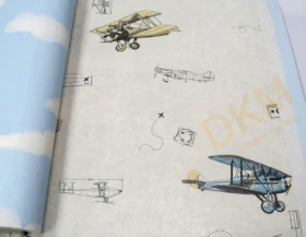 DecoWall Deco Junior 1209-01 uçaklı Duvar Kağıdı