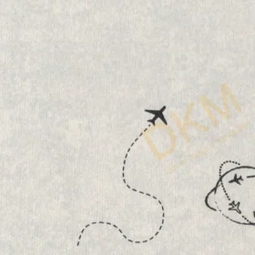 Alternative view of DecoWall Deco Junior 1209-01 uçaklı Duvar Kağıdı