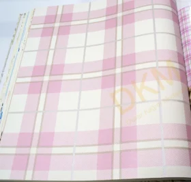 DecoWall Deco Junior 1213-01 pembe kareli Duvar Kağıdı