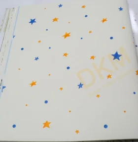 DecoWall Deco Junior 1214-02 yıldızlı Duvar Kağıdı