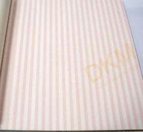 DecoWall Deco Junior 1216-02 pembe çizgili Duvar Kağıdı
