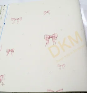 DecoWall Deco Junior 1217-01 fiyonklu pembe Duvar Kağıdı