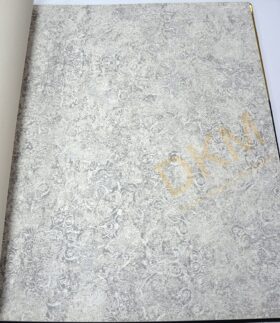 Decowall Orlando 1505-02 Duvar Kağıdı Gri Eskitme Desenli Simli
