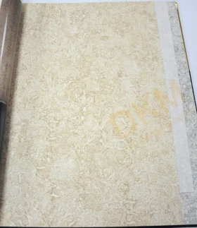 Decowall Orlando 1505-03 Duvar Kağıdı Krem Eskitme Desenli Simli