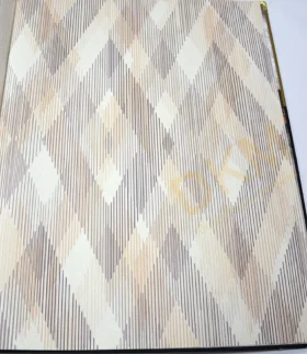 Decowall Orlando 1507-02 Duvar Kağıdı Kahverengi Geometrik Desenli