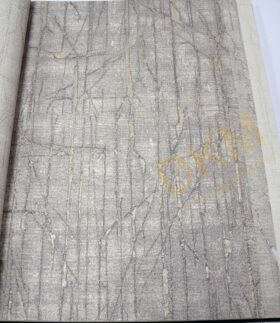 Decowall Orlando 1511-07 Duvar Kağıdı Koyu Gri Simli Eskitme Desenli