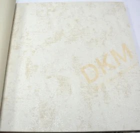 Decowall Retro 5003-03 Duvar Kağıdı Krem Simli Eskitme Desenli