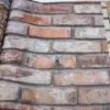 Decowall Retro 5008-01 Duvar Kağıdı Kırmızı Taş Desenli Gri