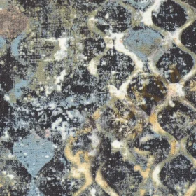 Alternative view of Decowall Retro 5012-01 Duvar Kağıdı Antrasit Simli Modern Desenli