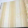 Decowall Royal Port 8802-01 Duvar Kağıdı Krem Simli Çizgili